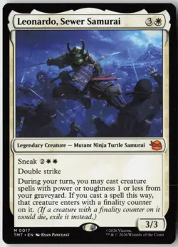 Leonardo, Sewer Samurai (17) - Normal - Teenage Mutant Ninja Turtles (TMT) - NM - Image 1