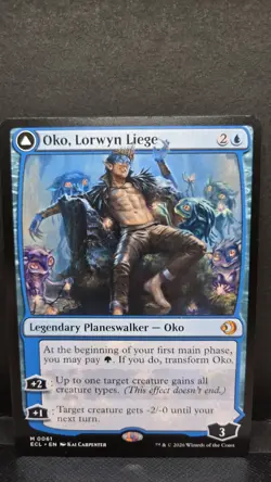 MTG Magic the Gathering Oko, Lorwyn Liege (61/451) Lorwyn Eclipsed NM - Image 1