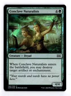 Conclave Naturalists 160 Foil Double Masters C MTG LP - Image 1