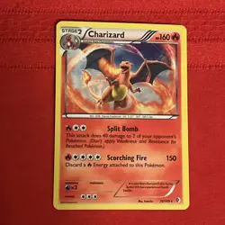 FLAWLESS POTENTIAL PSA 10 CHARIZARD HOLO 20/149 Pokemon Boundaries Crossed 2012 - Image 1