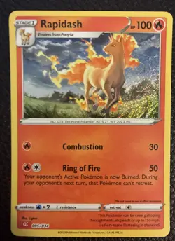 Pokemon Classic Collection Rapidash Holo CLC 005/034 - Image 1