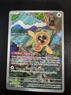 Fan Rotom 250/217 IR Ascended Heroes Evolution English Pokemon TCG - Image 1