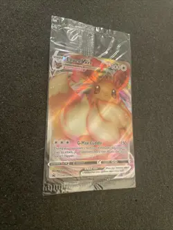 SEALED Eevee VMAX SWSH087 Black Star Promo Full Art Holo Pokemon TCG 2021 NM - Image 2