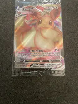SEALED Eevee VMAX SWSH087 Black Star Promo Full Art Holo Pokemon TCG 2021 NM - Image 5
