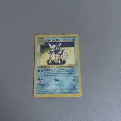Pokemon TCG Wartortle 042/102 Base Set (Shadowless) [LIGHT PLAYED] - Image 1
