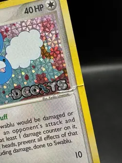 Swablu 79/107 EX Deoxys Reverse Holo Pokemon TCG - Image 3