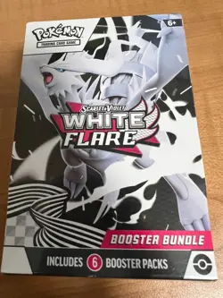 Pokemon TCG Scarlet and Violet White Flare Booster Bundle Box - Factory Sealed - Image 1