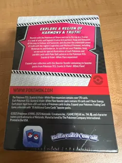 Pokemon TCG Scarlet and Violet White Flare Booster Bundle Box - Factory Sealed - Image 3