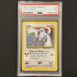 2000 POKEMON NEO GENESIS #9 LUGIA-HOLO PSA 5 - Image 1