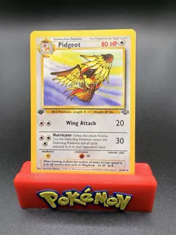 Pokemon TCG Pidgeot 24/64 Jungle Regular Rare 1st Edition MP/HP - Image 1
