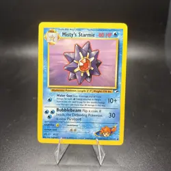 Misty's Starmie 56/132, Gym Heroes, Pokemon TCG 2000 Vintage WOTC Uncommon NM -j - Image 1