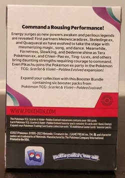 Pokemon TCG | Scarlet & Violet Paldea Evolved Booster Bundle | Factory Sealed 820650853623 - Image 2
