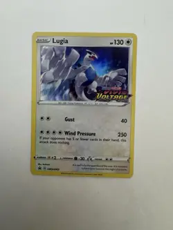 Lugia Pokemon Sword & Shield Vivid Voltage SWSH069 BLACK STAR PROMO - Image 1