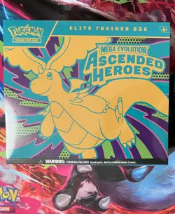 Pokemon TCG Mega Evolution Ascended Heroes Elite Trainer Box ETB New sealed - Image 1