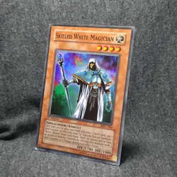 Yu-Gi-Oh! Skilled White Magician MFC-064 Super Rare Foil LP Magician's Force - Image 2