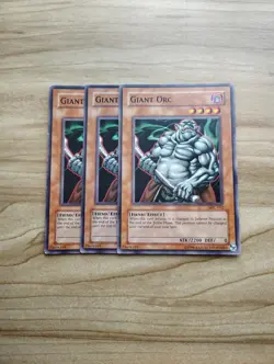 Yu-Gi-Oh! - Giant Orc 3X - Complete Playset Of Common Cards - Image 1