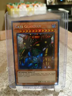 Yugioh Gate Guardian MRD-EN000 Secret Rare 25th Anniversary - Image 1