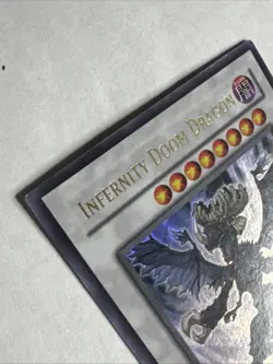 Infernity Doom Dragon TSHD-EN042 Ultimate Rare 1st Edition Yu-Gi-Oh! NM - Image 4