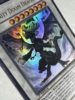 Infernity Doom Dragon TSHD-EN042 Ultimate Rare 1st Edition Yu-Gi-Oh! NM - Image 5