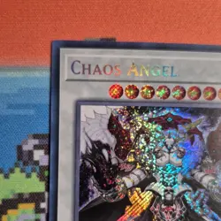 Yu-Gi-Oh! TCG Konami Chaos Angel CYAC-EN044 Cyberstorm 1st Ed Secret Rare - Image 3