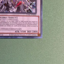 Yu-Gi-Oh! TCG Konami Chaos Angel CYAC-EN044 Cyberstorm 1st Ed Secret Rare - Image 5