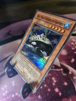 Orca Mega-Fortress of Darkness IOC-084 Super Rare 1st Edition Yugioh TCG LP - Image 4