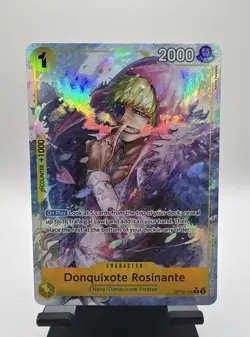 Donquixote Rosinante Alt Art OP12-108bLegacy Master One Piece TCG English - Image 1