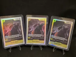 One Piece - Gecko Moria - OP14-104 The Azure Sea's Seven Foil SR - LOT OF 3 - Image 1