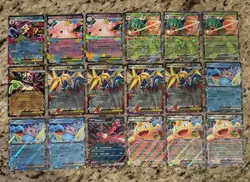Pokemon TCG Perfect Order Ex Card Lot 18 Cards - Mega Starmie EX, Clefable, etc - Image 1