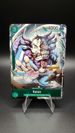Raizo (CS 2023 Event Pack) OP01-052 One Piece Promotion Cards Foil - Image 1