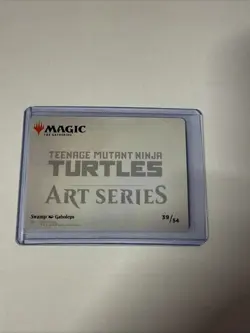 MTG Swamp Art Card Art Series: Teenage Mutant Ninja Turtles Regular - Image 2
