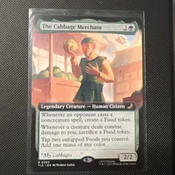 The Cabbage Merchant (Extended Art) NM TLE #0203 MTG Reg - Image 1