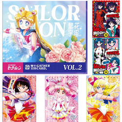 Sailor Moon 11 Pack Booster Box Gather Card VOL 2 Cosmos Trading Cards Anime CCG - Image 1