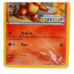 Pokemon TCG Charmander Card Build-A Bear Workshop Edition Booster 17/113 Sealed - Image 3