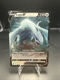 Pokemon Lugia v TCG Silver Tempest Holo Ultra Rare Card 138/195 - Image 2