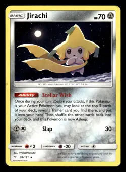 Jirachi 99/181 Non Holo Rare Team Up Pokemon Card - 1 - Image 1