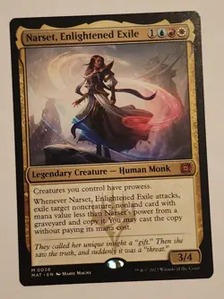 MTG Narset, Enlightened Exile March of the Machine: The Aftermath Regular - NM/M - Image 1