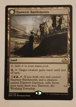 MTG Hanweir Battlements - Eldritch Moon Regular - NM/MINT Magic The Gathering - Image 1