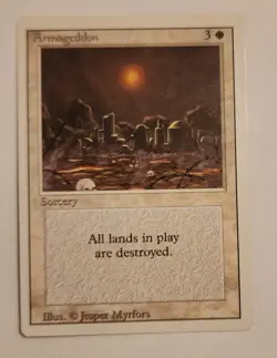 MTG Armageddon - Revised Edition Regular - LP - Magic The Gathering - Image 1