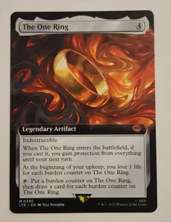MTG The One Ring (Extended Art) - the Lord of the Rings - NM/MINT Magic - Image 1