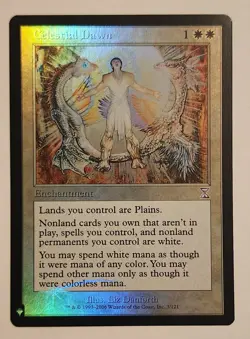 MTG Celestial Dawn FOIL - The List Reprints Foil - NM/MT Magic The Gathering - Image 1