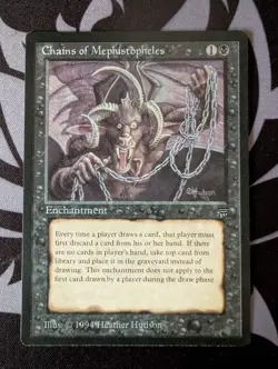 Chains of Mephistopheles ~ Legends [Near Mint][Magic MTG] - Image 1