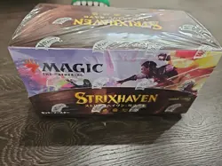 MAGIC THE GATHERING STRIXHAVEN SCHOOL OF MAGES JAPANESE SET BOOSTER DISPLAY Box - Image 2