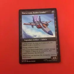 Starscream, Power Hungry Universes Beyond: Transformers Foil - Image 3