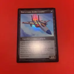 Starscream, Power Hungry Universes Beyond: Transformers Foil - Image 4