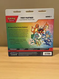 Pokemon TCG First Partner Illustration Collection Series 1 Box New Sealed - Image 2