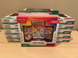 Pokemon TCG First Partner Illustration Collection Series 1 Box New Sealed - Image 3