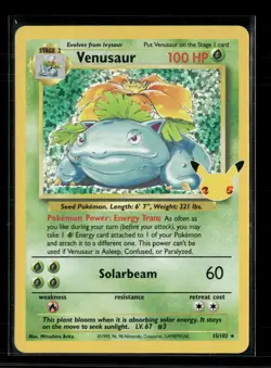 Pokemon 2021 Celebrations Venusaur #15/102 - Image 1