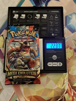 (HEAVY) 22.37g Pokemon TCG Mega Evolution Booster Pack (SEALED)✅ - Image 1