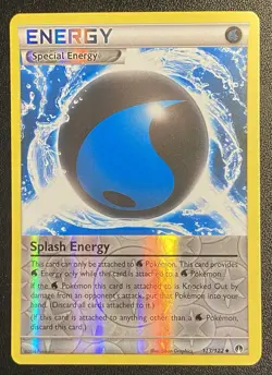 Special Energy Water Reverse Holo 113/122 Pokemon TCG XY Breakpoint Free Ship - Image 1